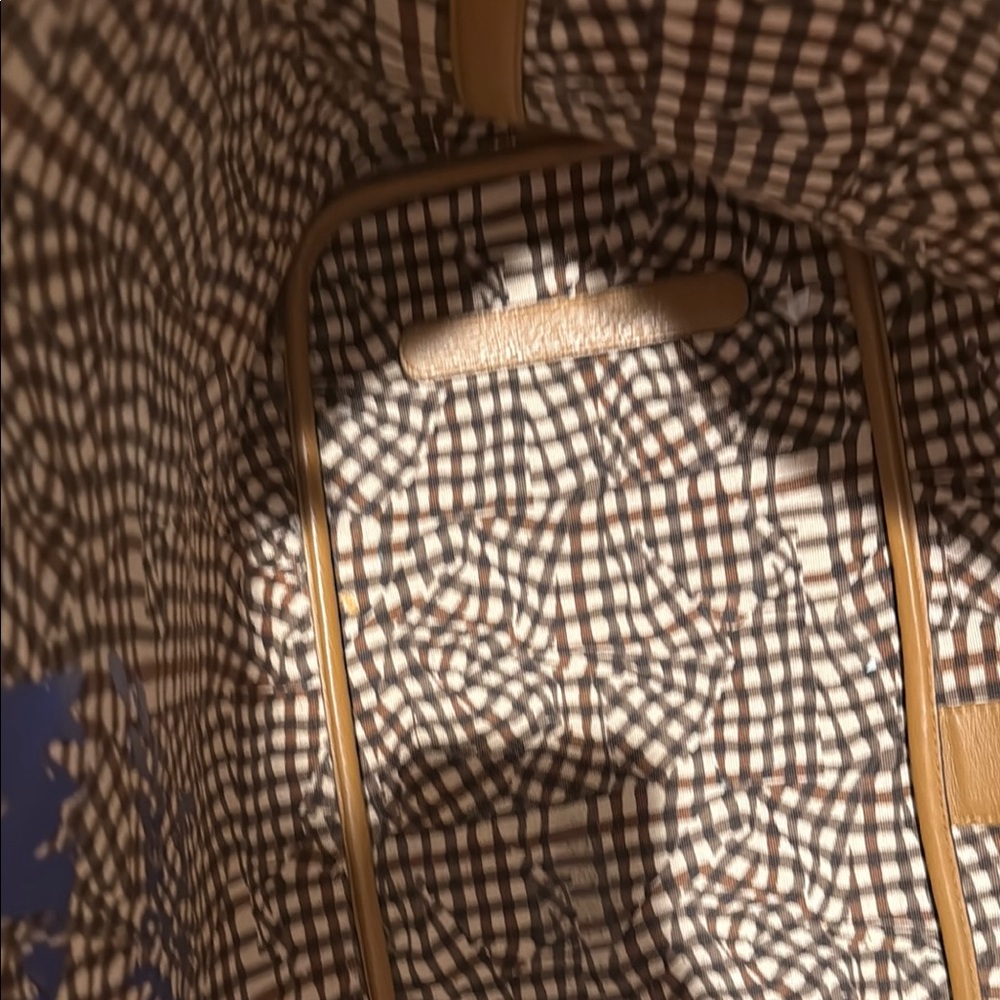 MCM Cognac Monogram Tote - Picture 3 of 9